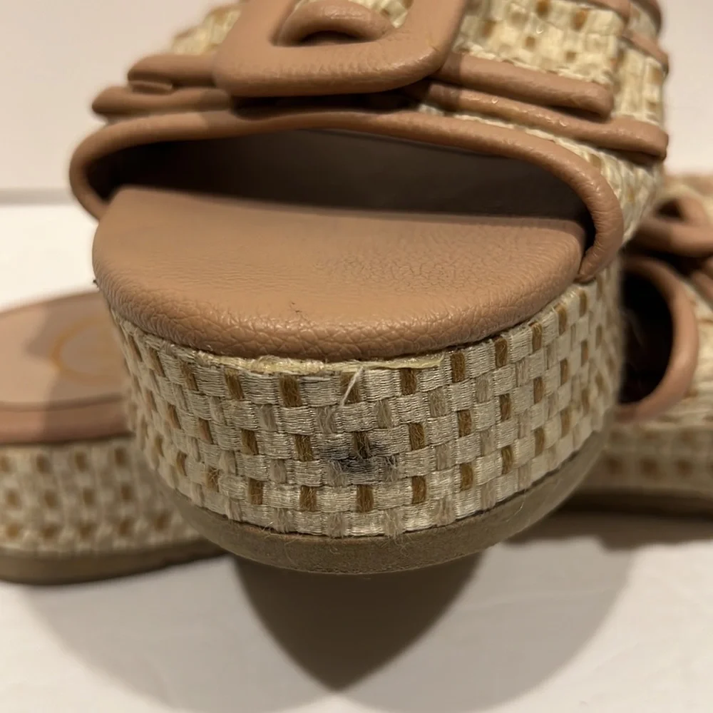MKS Platform Sandals Sz 8